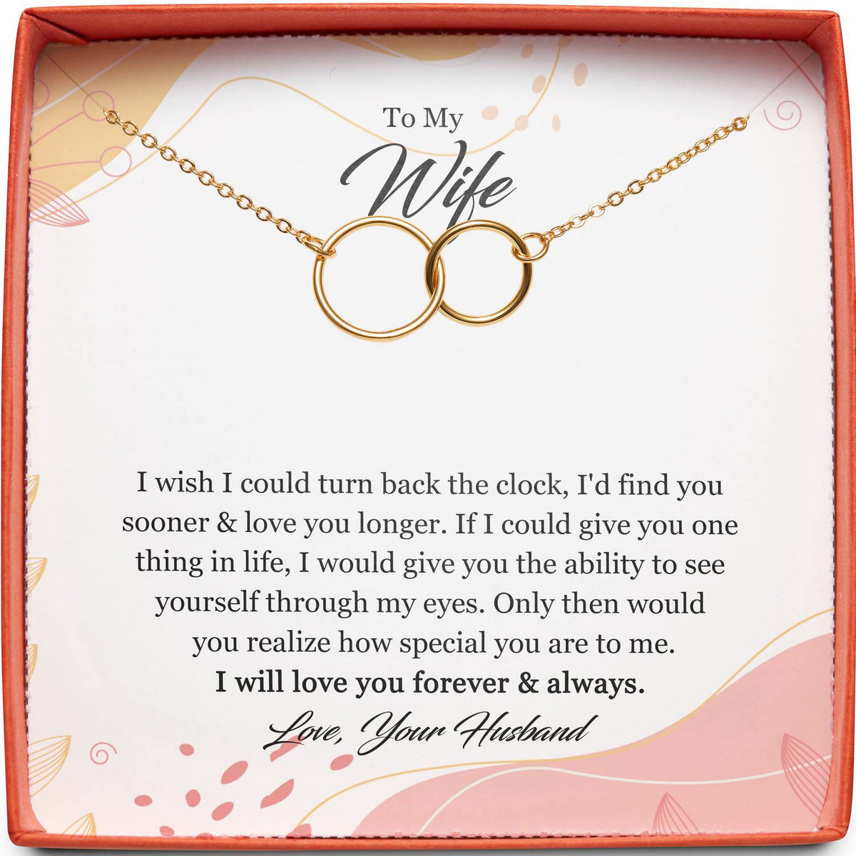 To My Wife | Turn Back the Clock | Interlocking Circles
