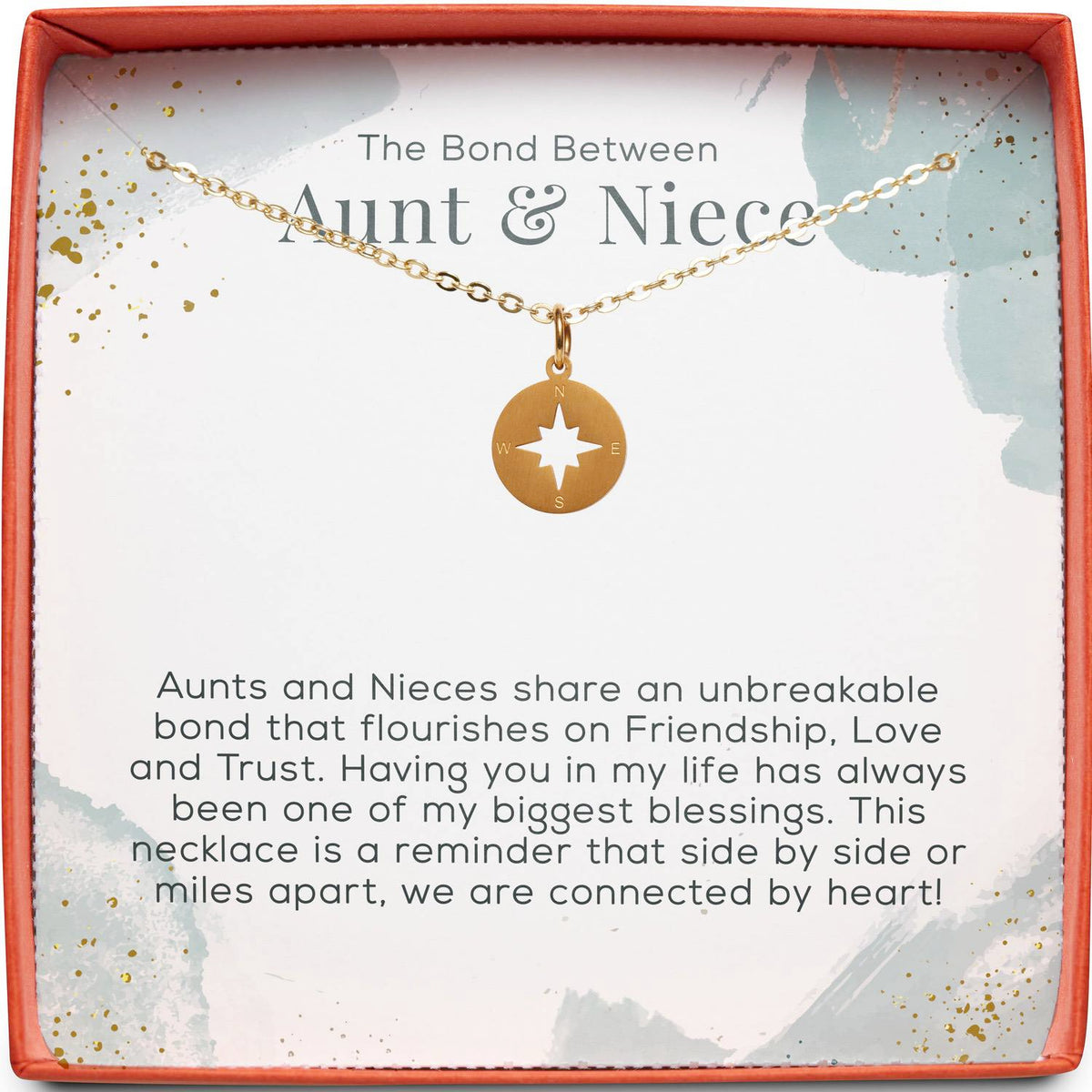 The Bond Between Aunt &amp; Niece | One of My Biggest Blessings | Compass Necklace