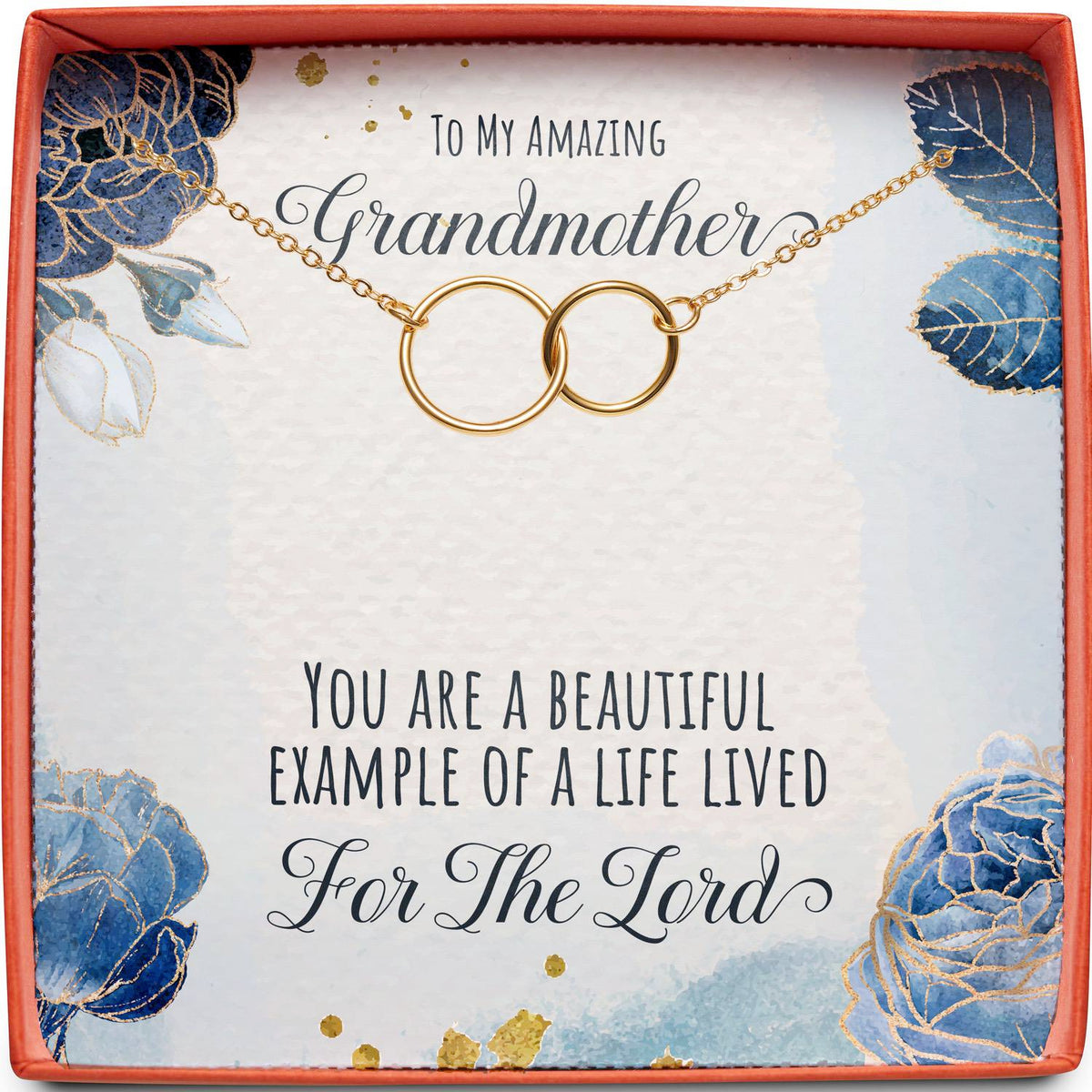 To My Amazing Grandmother | Life Lived for the Lord | Interlocking Circles