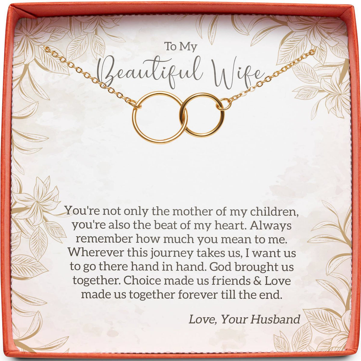 To My Beautiful Wife | Beat of My Heart | Interlocking Circles