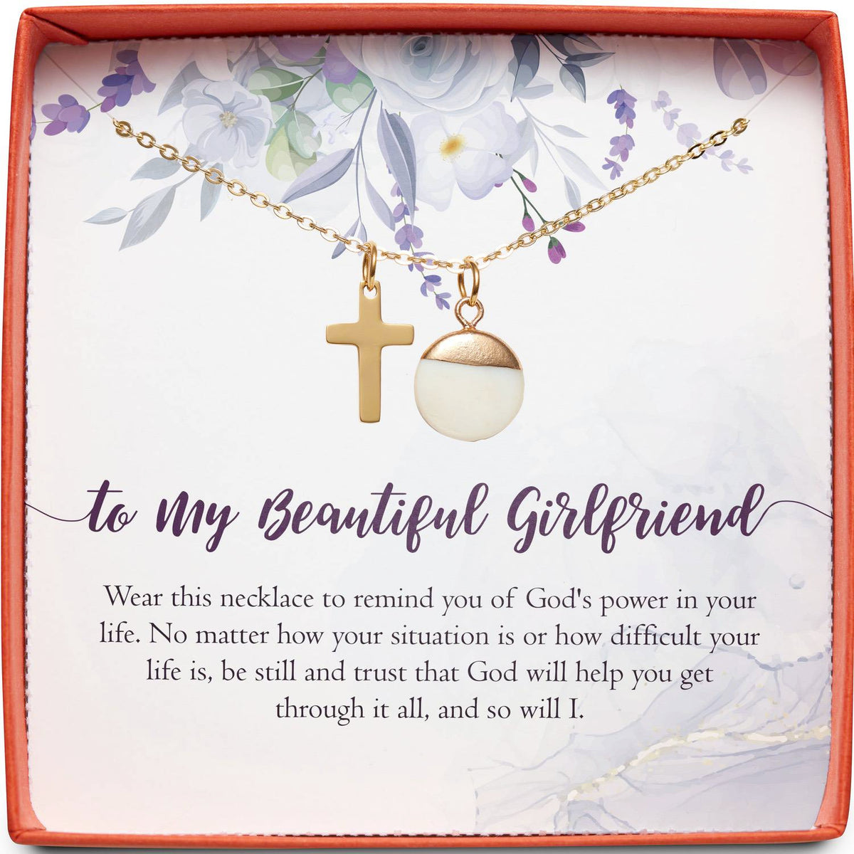To My Beautiful Girlfriend | God&#39;s Power in Your Life | Cross Necklace