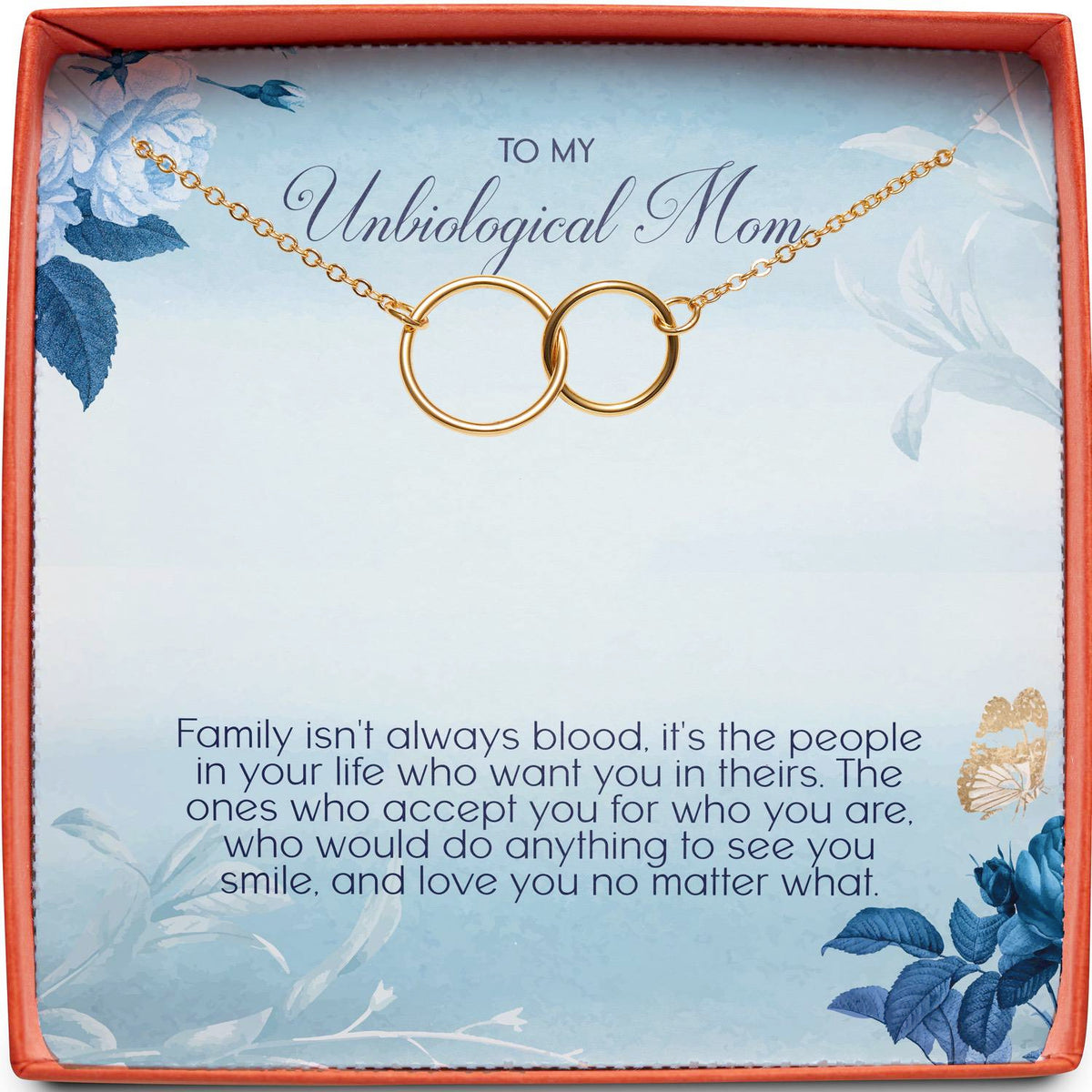 To My Unbiological Mom | Family Isn&#39;t Always Blood | Interlocking Circles