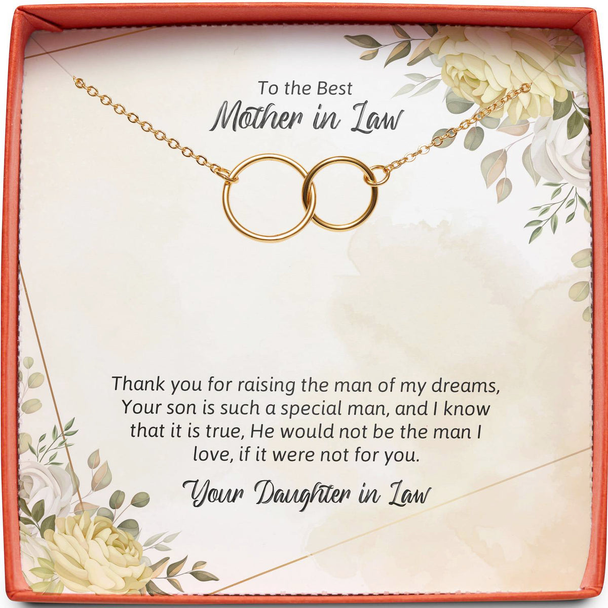 To the Best Mother in Law (From Daughter in Law) | Man of My Dreams | Interlocking Circles
