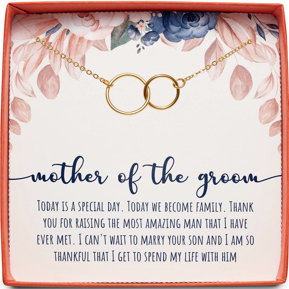 Mother of The Groom (From Bride) | Special Day | Interlocking Circles