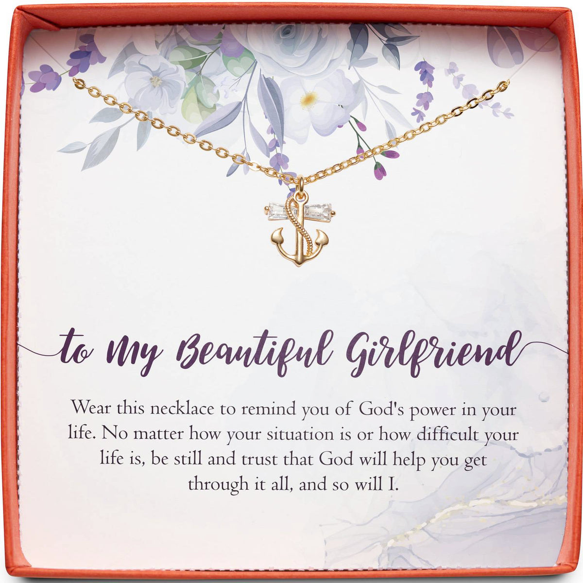 To My Beautiful Girlfriend | God&#39;s Power in Your Life | Anchor Necklace