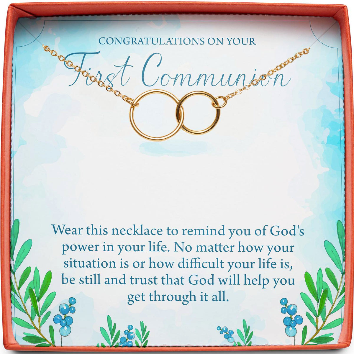 Congratulations on Your First Communion | God&#39;s Power in Your Life | Interlocking Circles