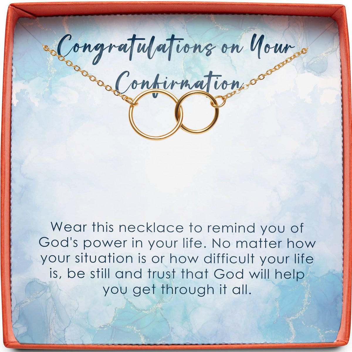 Congratulations on Your Confirmation | God&#39;s Power in Your Life | Interlocking Circles