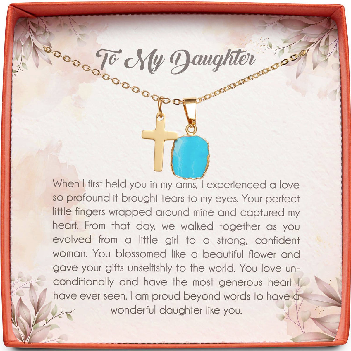 To My Daughter | Love So Profound | Cross Necklace