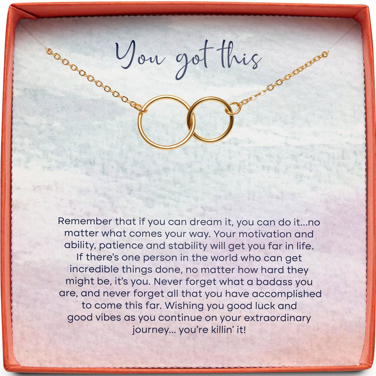Gift for New Chapter | You Got This | Interlocking Circles